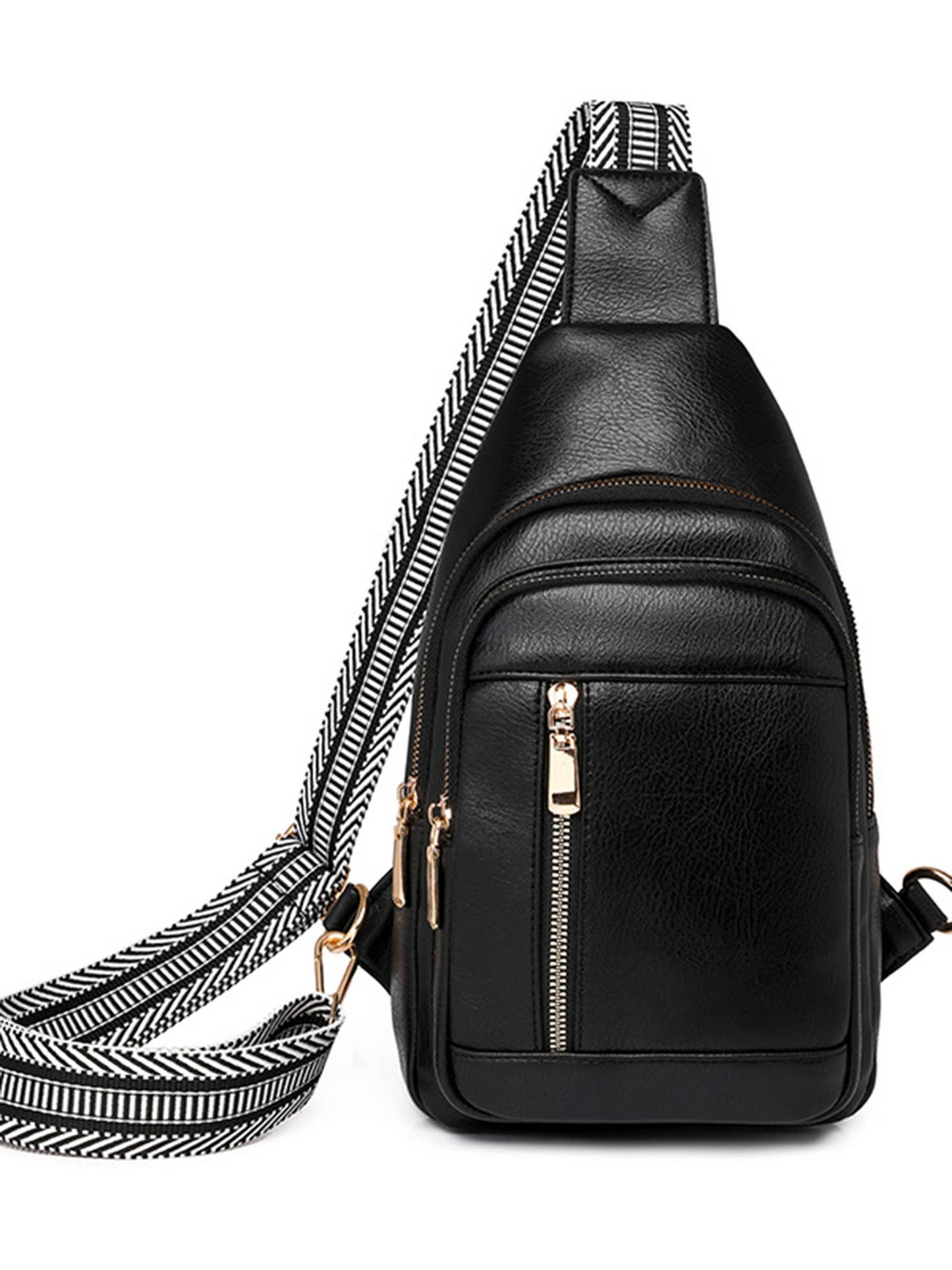 Michaela Vertical Zip Crossbody