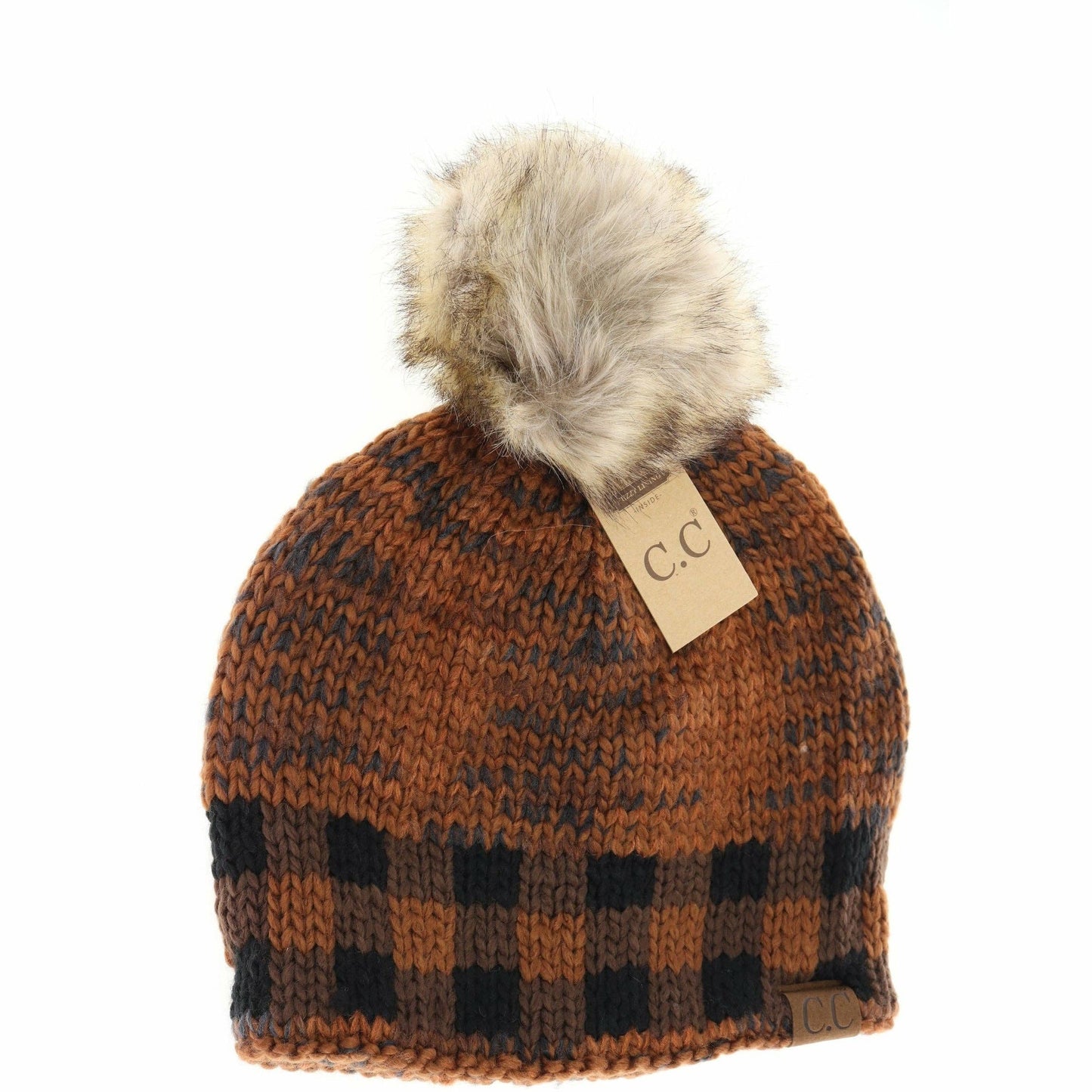 Fleck Buffalo Check CC Beanie