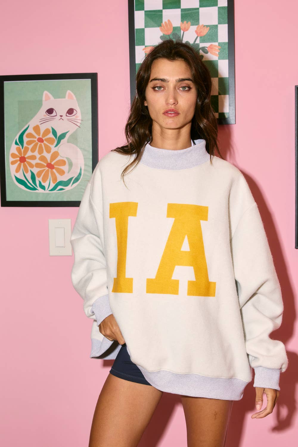 IOWA Mockneck Sweatshirt