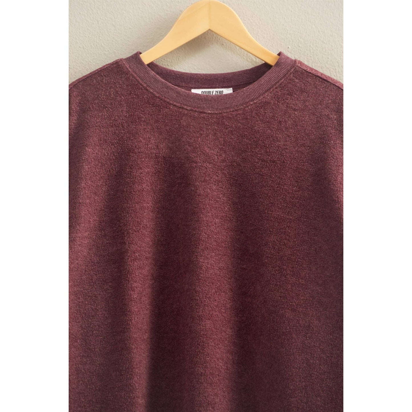 Oversized Crewneck Casual Sweatshirt