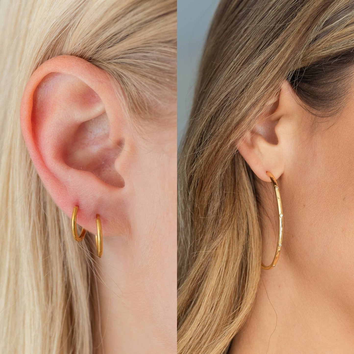Delicate Hoops
