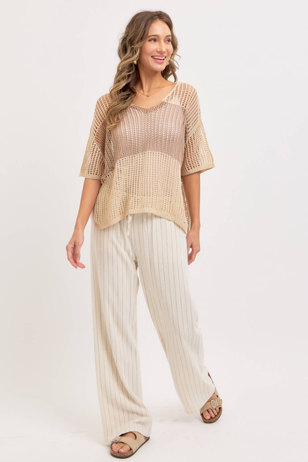 Beautifully Beige Top