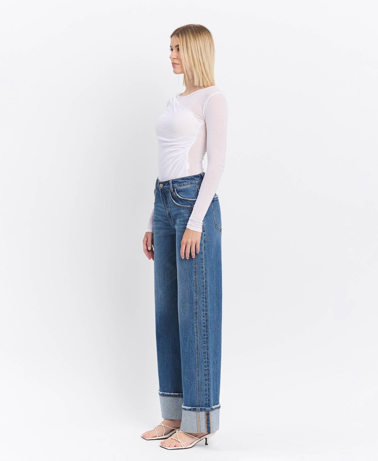 Wynona Wide Cuff Jean
