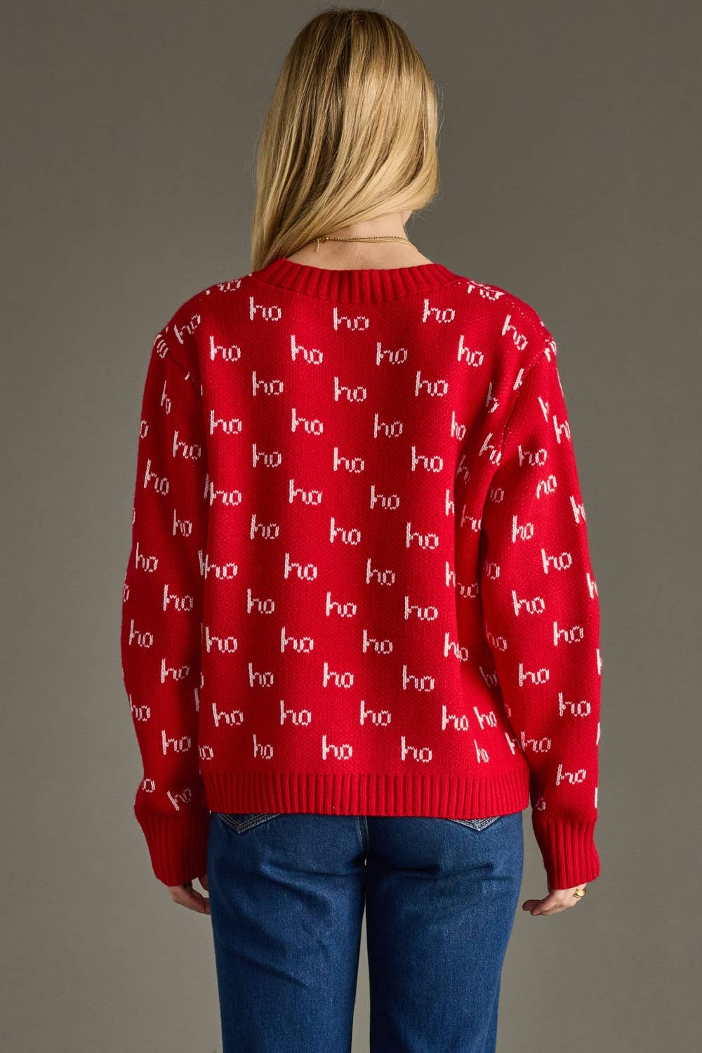 Red Ho Ho Ho Sweater