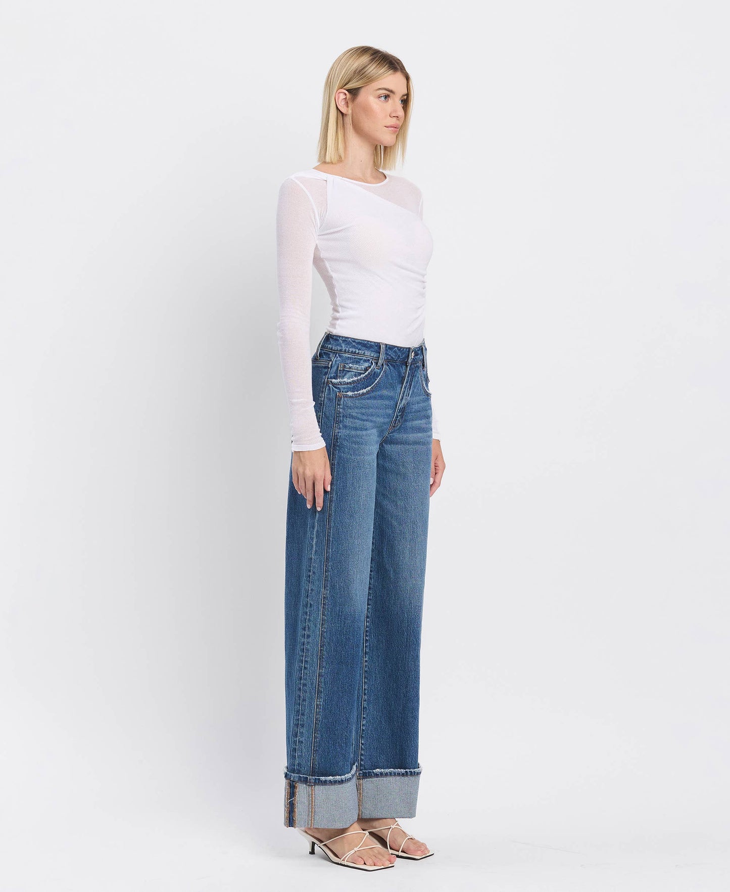 Wynona Wide Cuff Jean