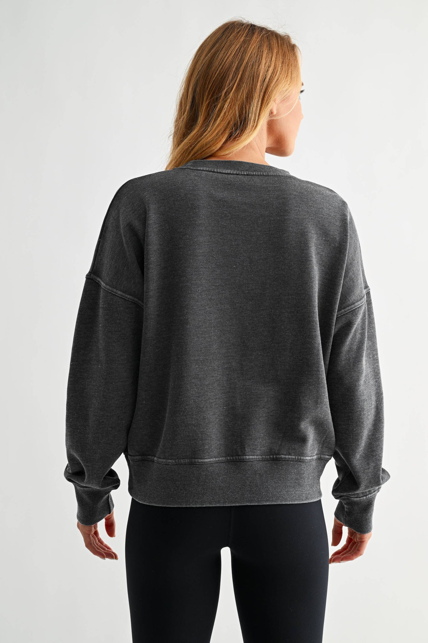 Burned Out Crewneck Sweater