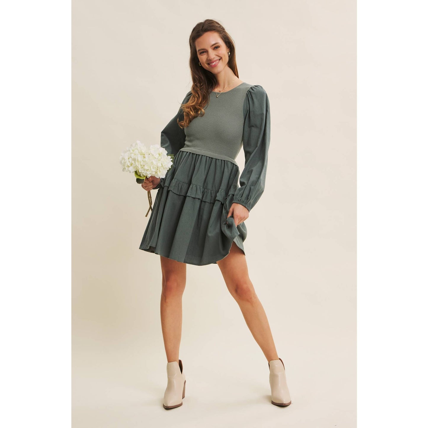 Twofer Sweater Dress
