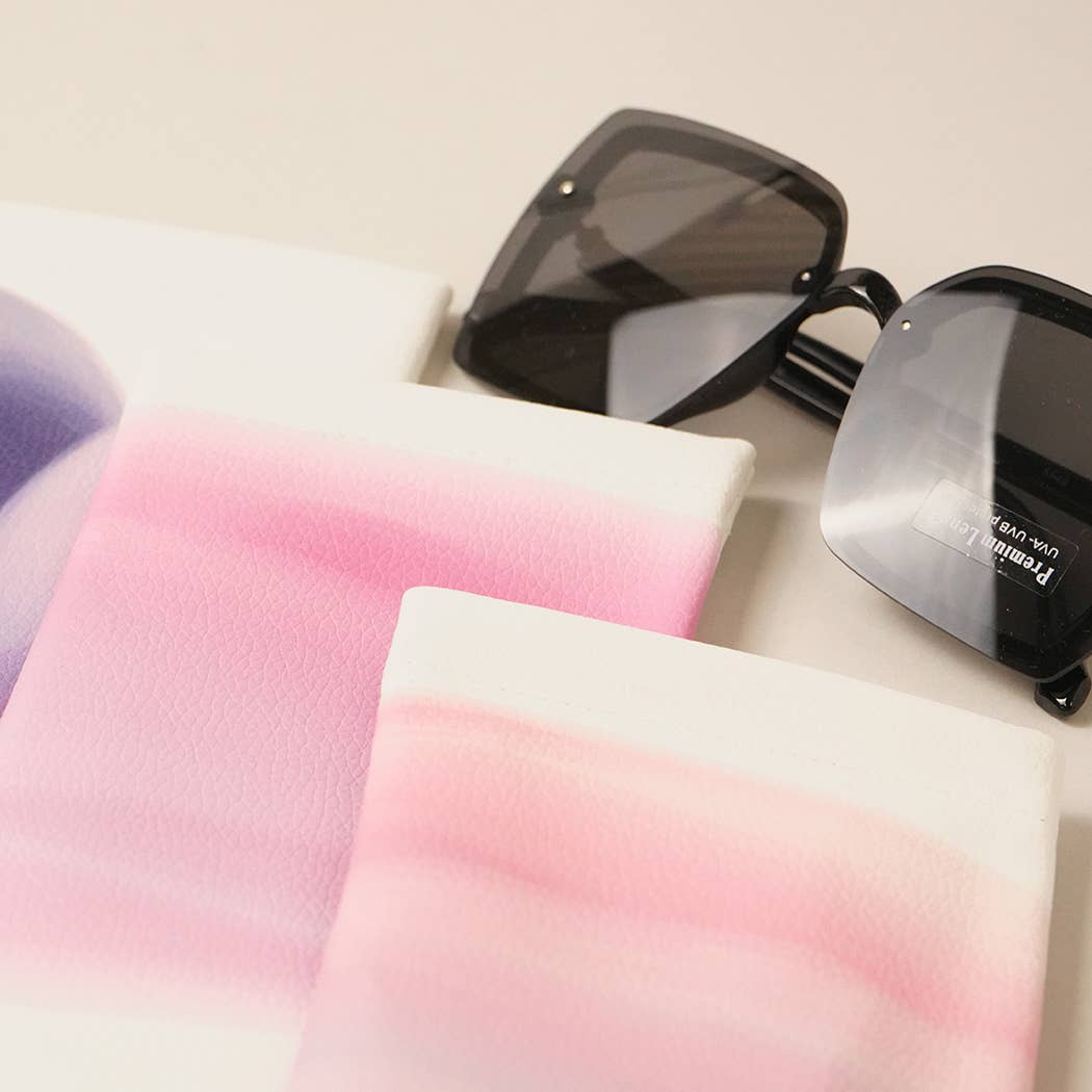 Watercolor Sunglass Case