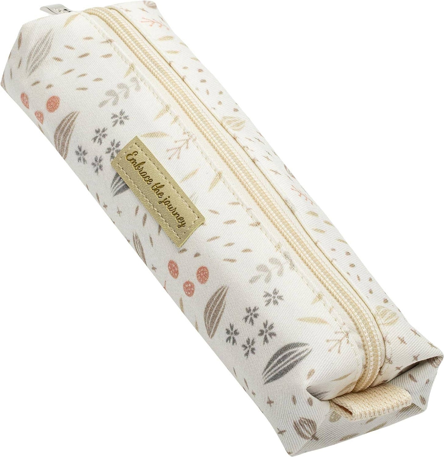 Pencil Case: Beige Floral