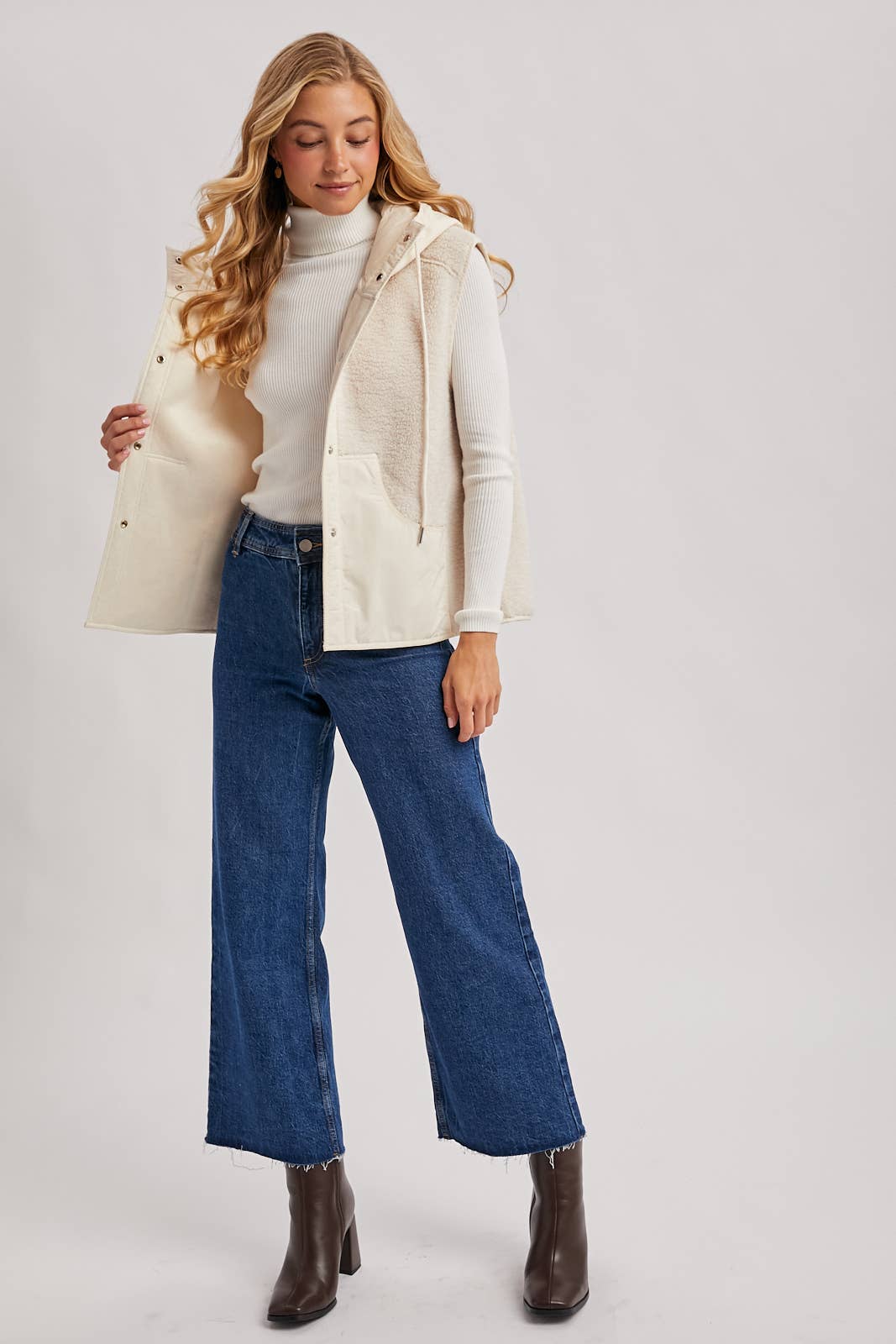 Hit the Slopes Sherpa Vest
