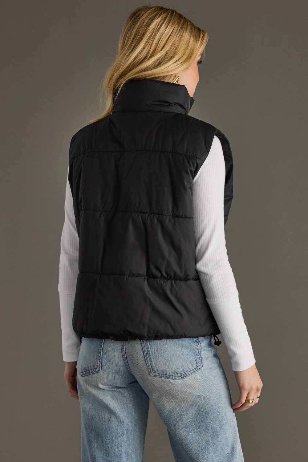 Onyx Mid Crop Vest