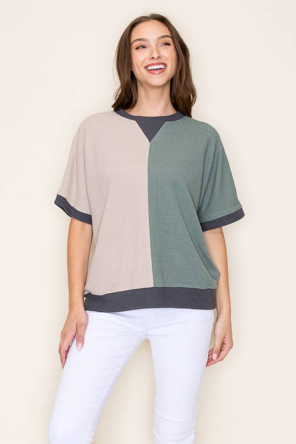 Rock the Block Short Sleeve Top
