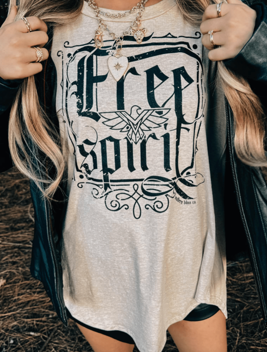 Free Spirit Scoop Tee