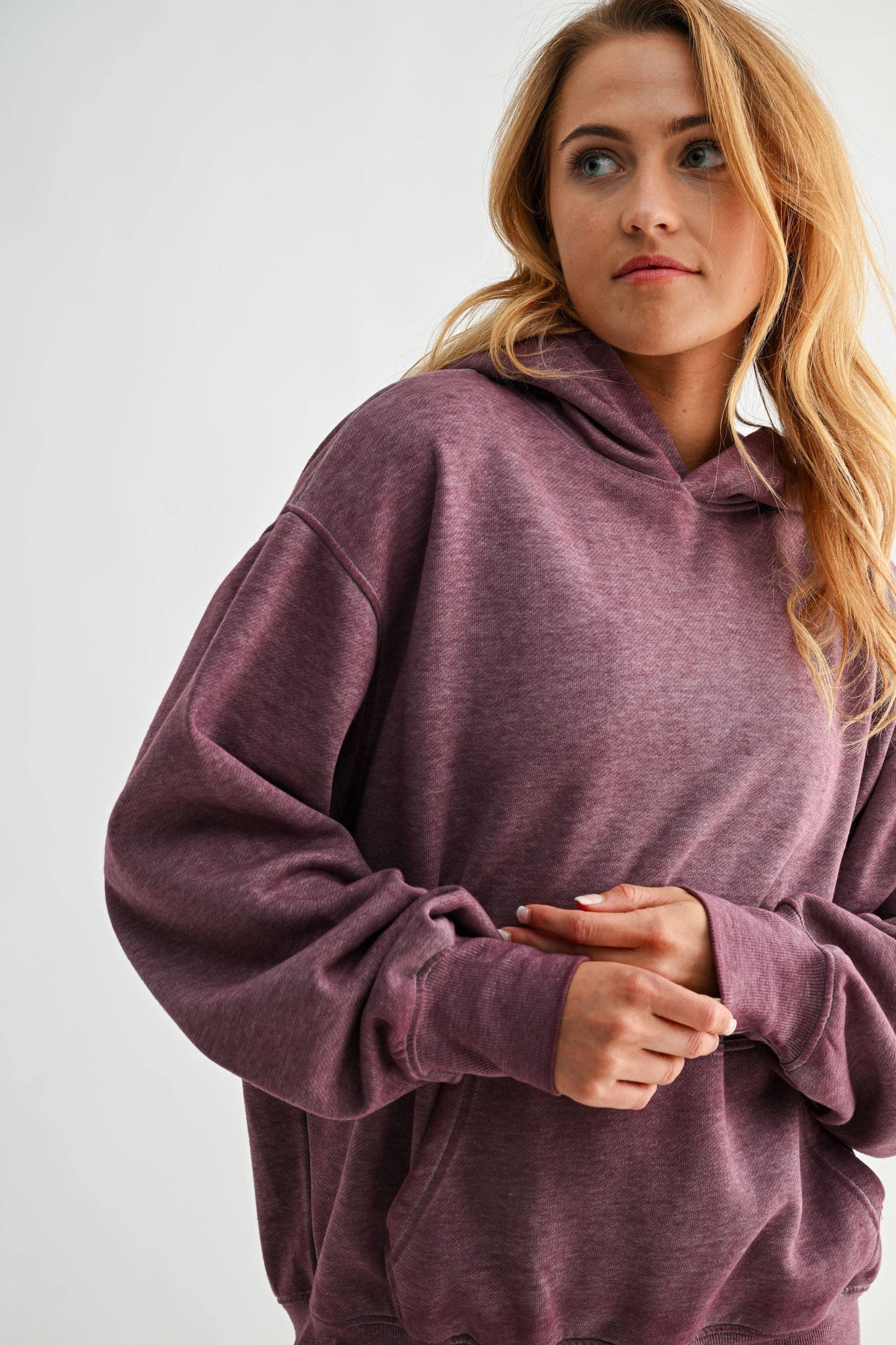 Burnout Bliss Fleece Hoodie