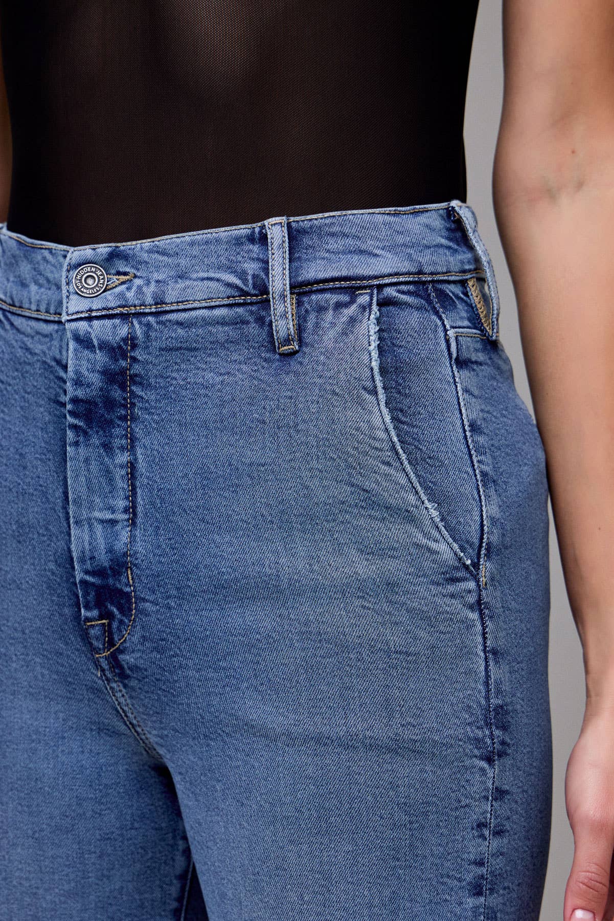 Carley Dark Wash High Rise Jean