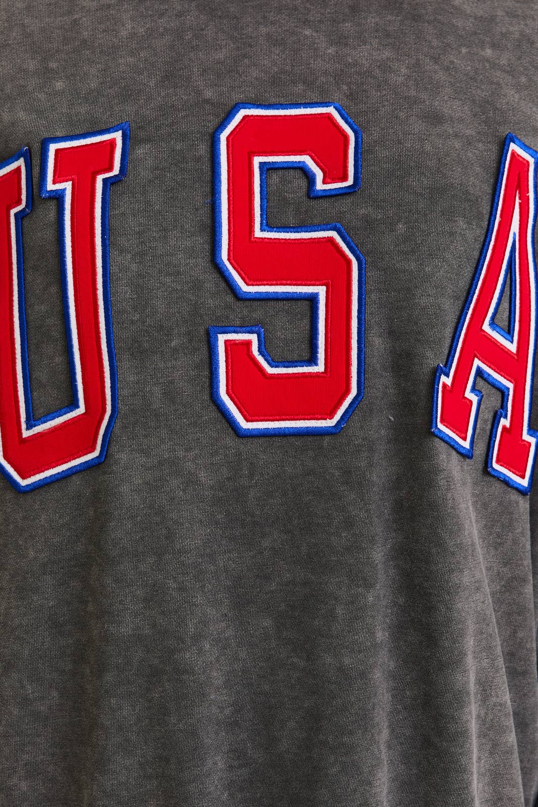 USA Acid Washed Crew