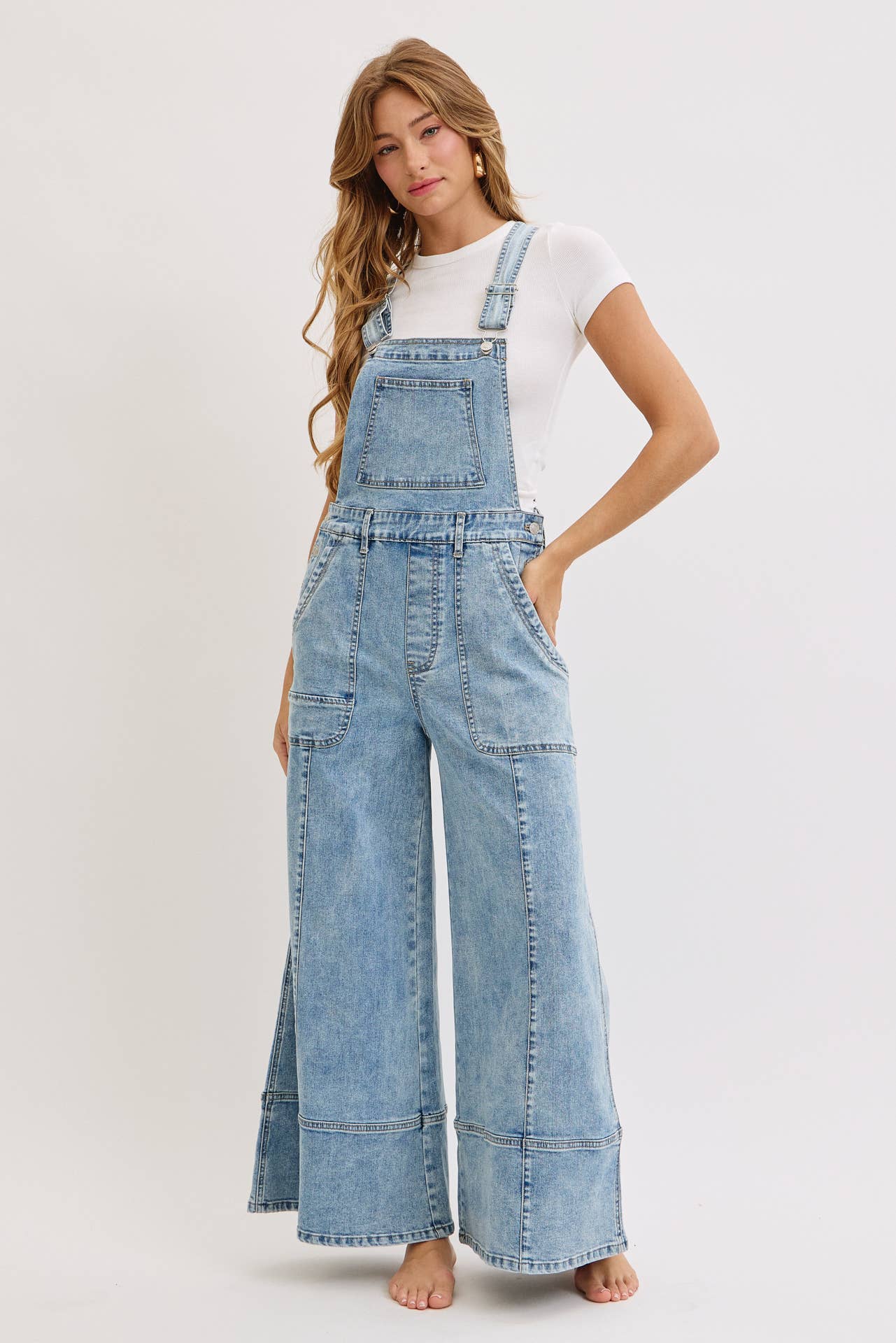 Denim Hippie Boho Overalls