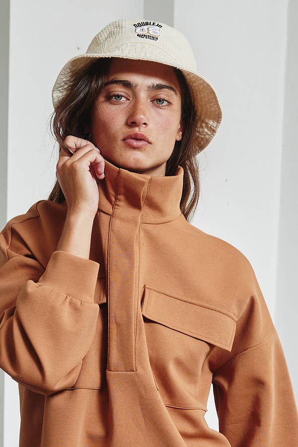 Snap Pocket Pullover