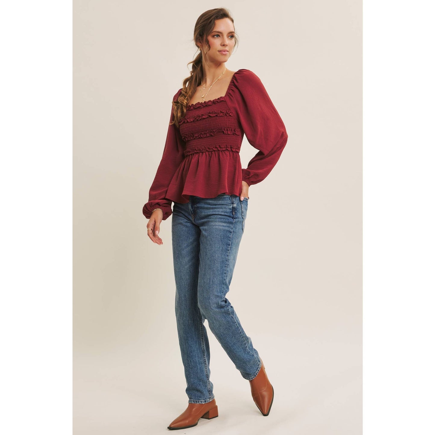 Holibabe Babydoll Top