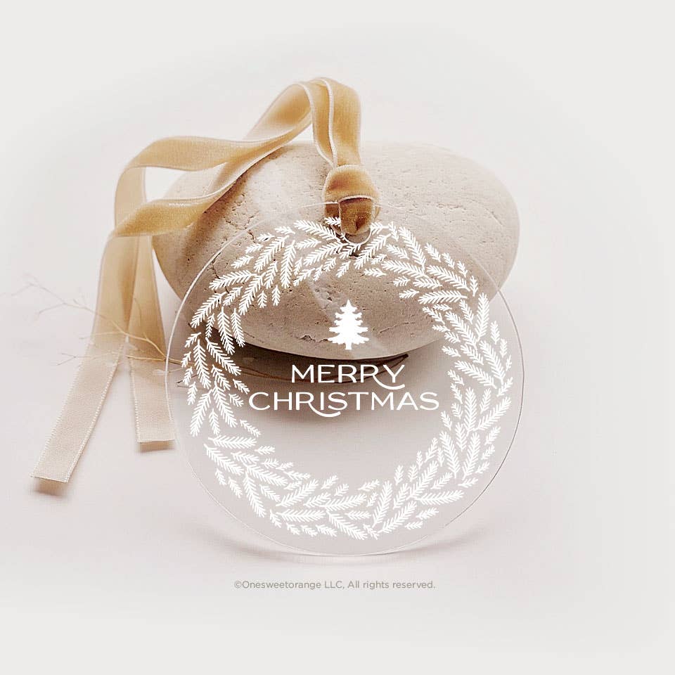 Happy Holidays 3 Ornament