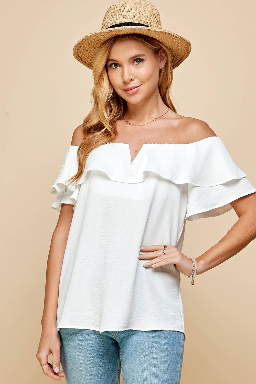 Kyrie Off Shoulder Top