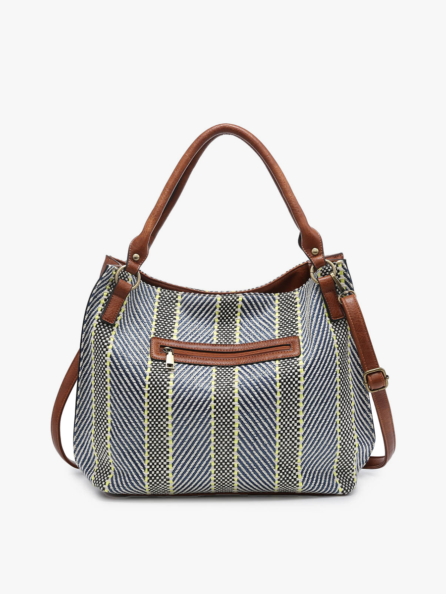 Connor Striped Tote