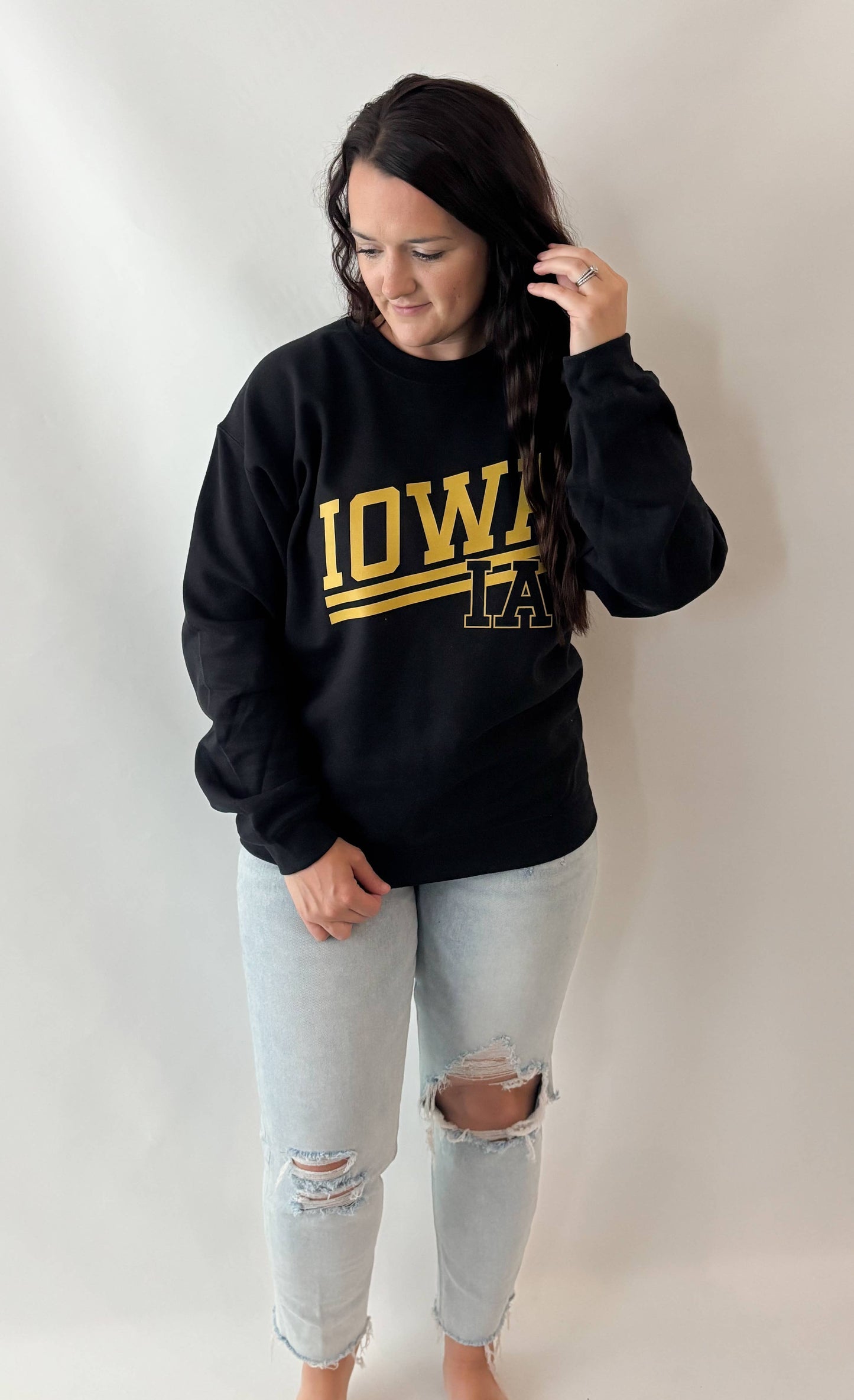 Iowa Goal Line Crewneck