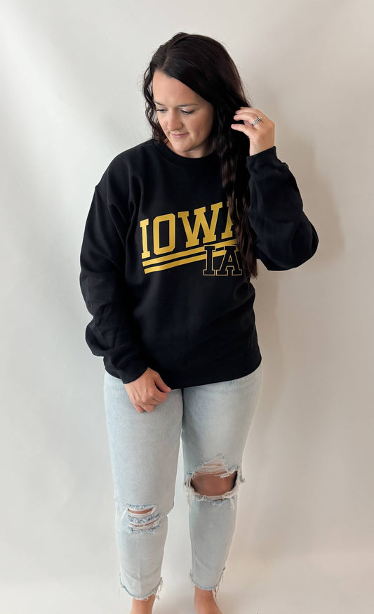 Iowa Goal Line Crewneck