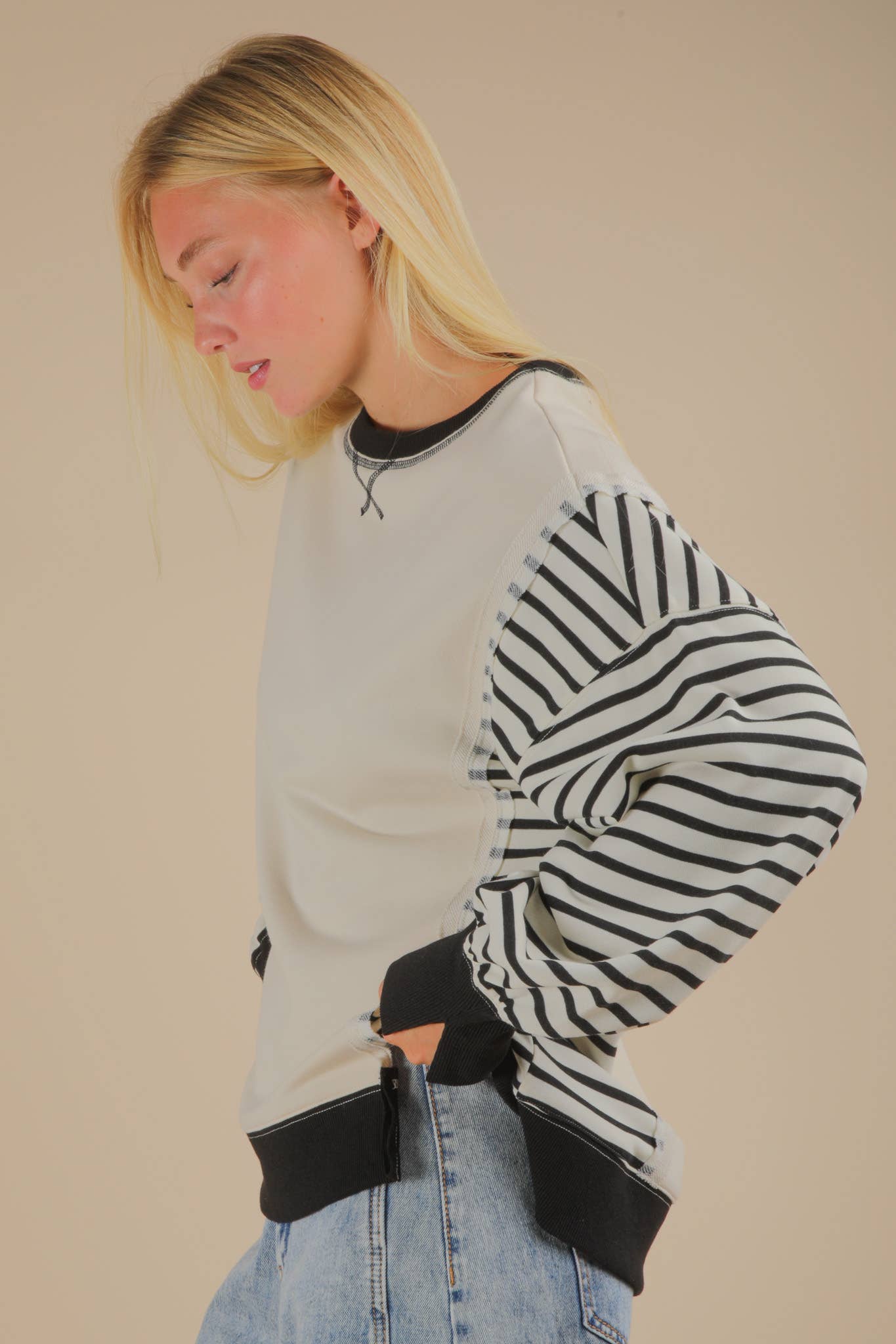 Sandra Dee Stripe Pullover