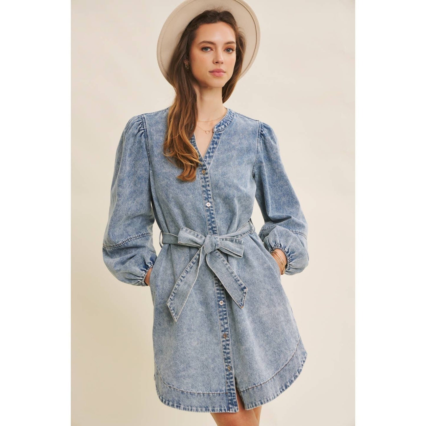 Blue Jean Baby Dress