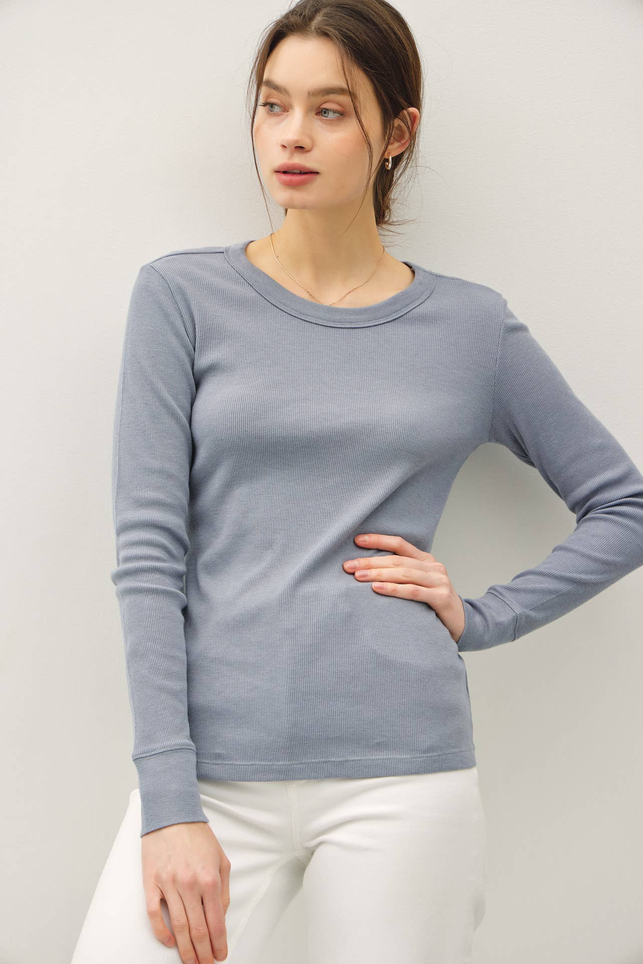 Basic Babe Ribbed Longsleeve