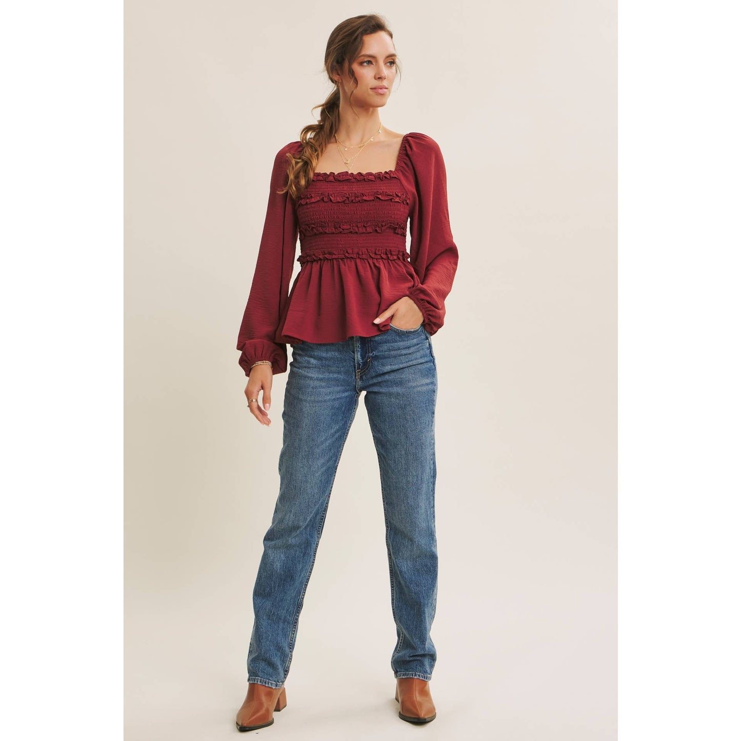 Holibabe Babydoll Top