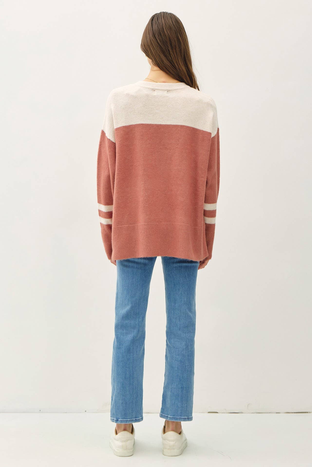 Jersey Striped Sweater