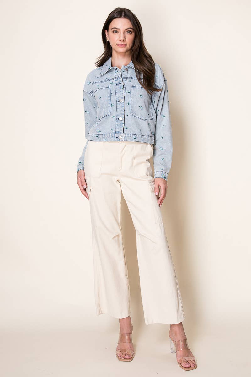 Pastel Dreams Denim Jacket