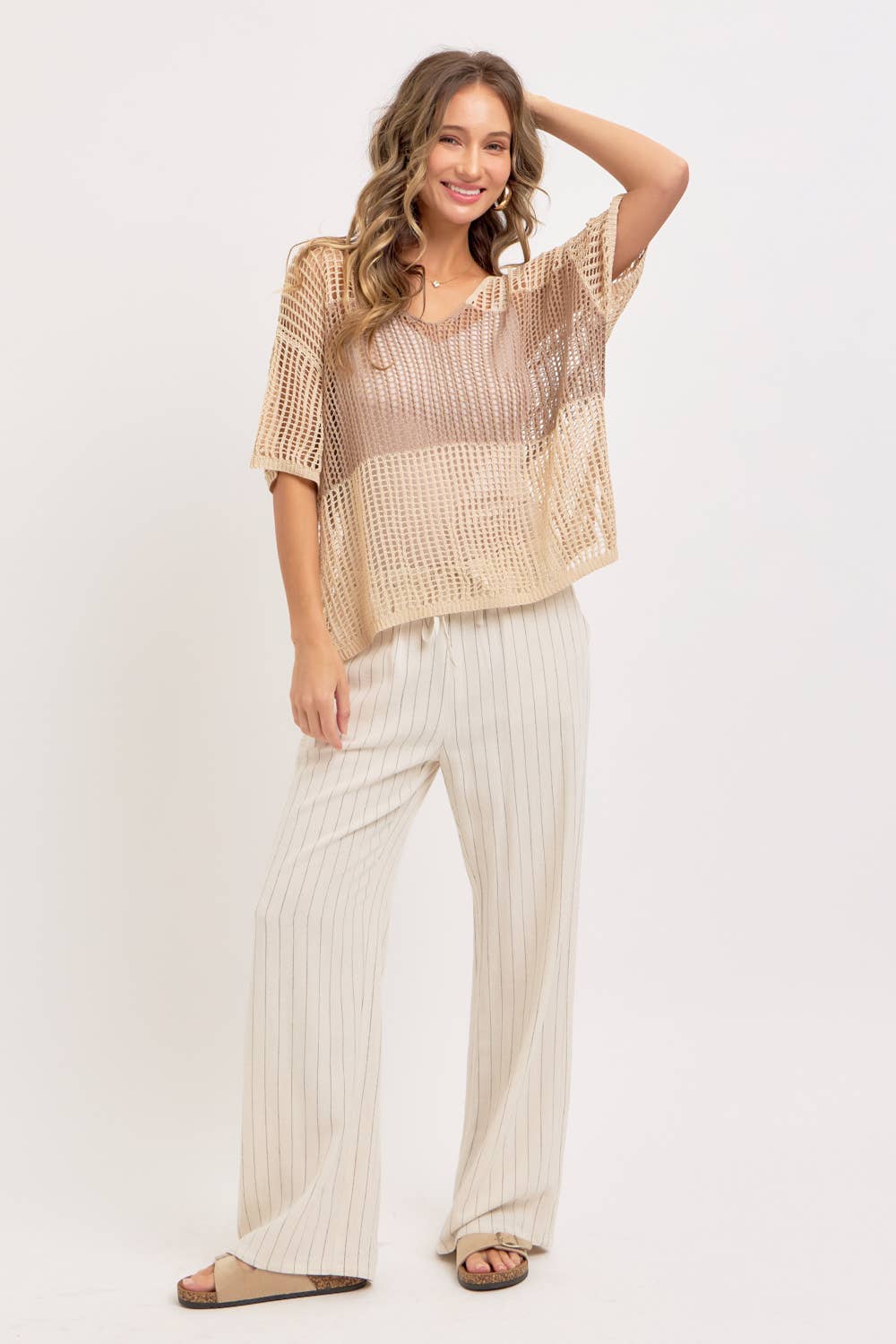 Beautifully Beige Top