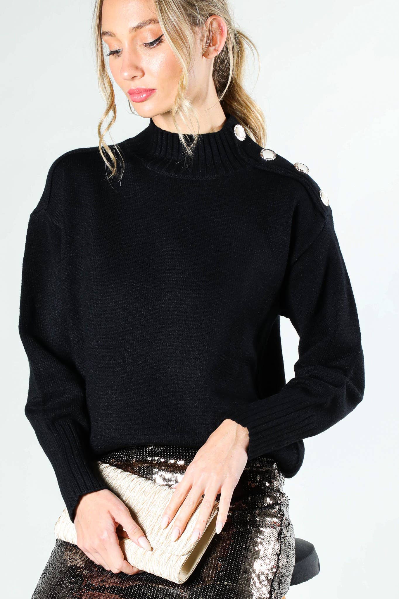 Button me Up Sweater