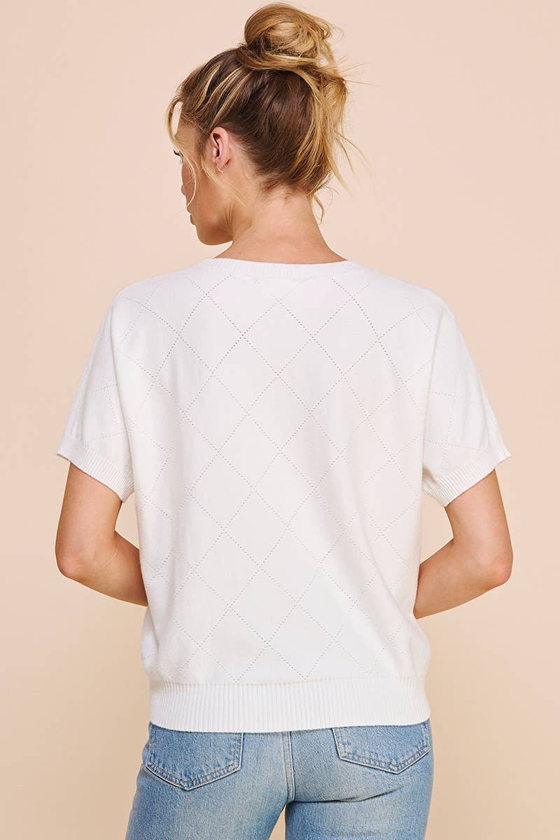 Diamond Diva Sweater Top