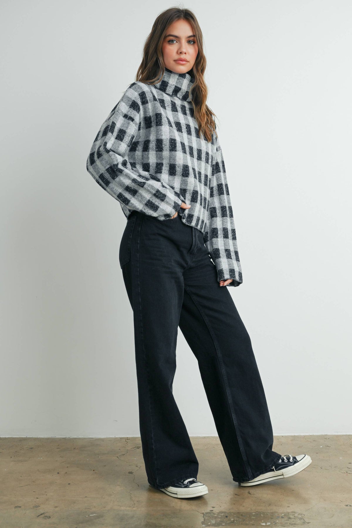 Mad in Plaid Sweater