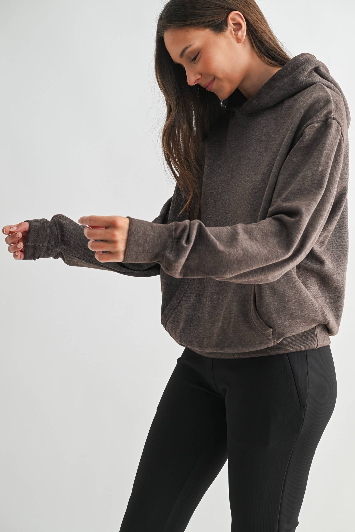 Burnout Bliss Fleece Hoodie