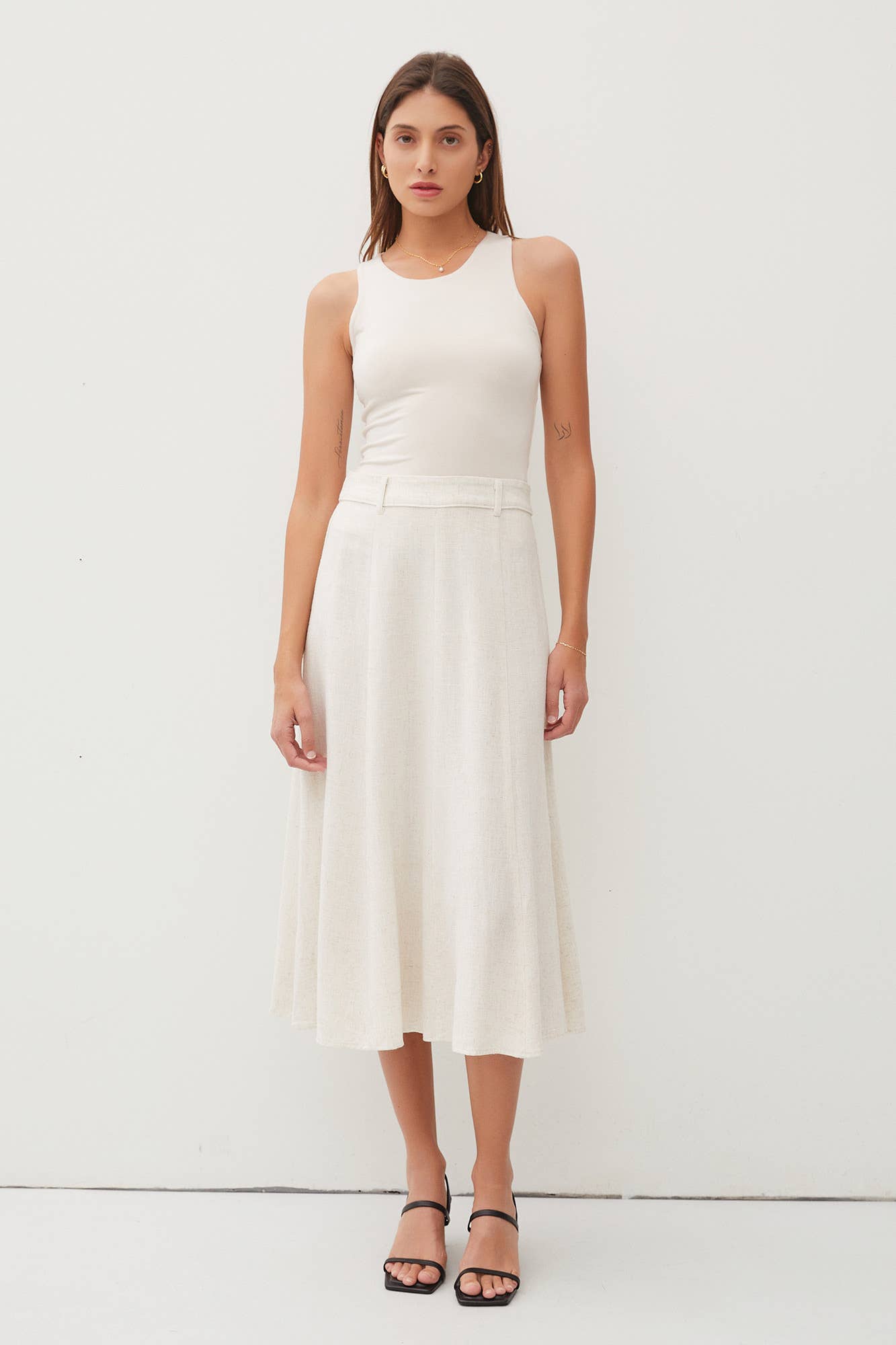 Belt Babe Maxi Skirt