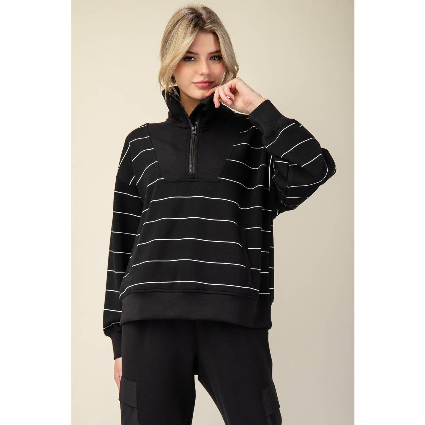 Nauti Girl Striped Pullover