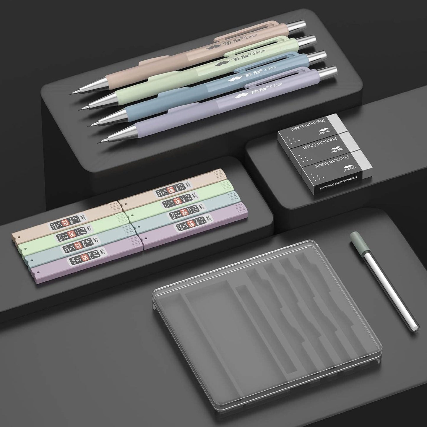 Pastel Mechanical Pencil Set