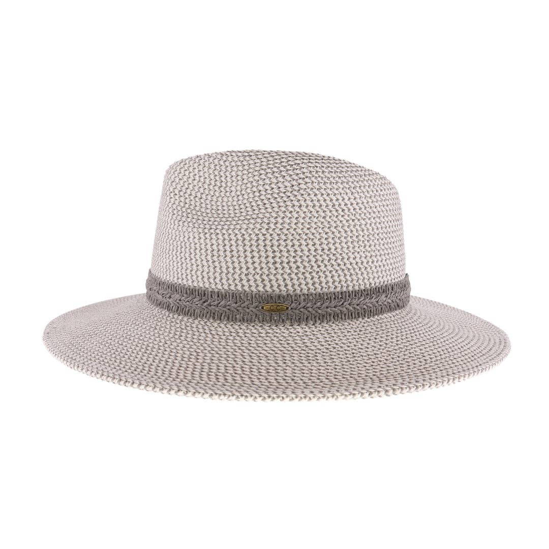 Two-Tone Heathered Sun Hat