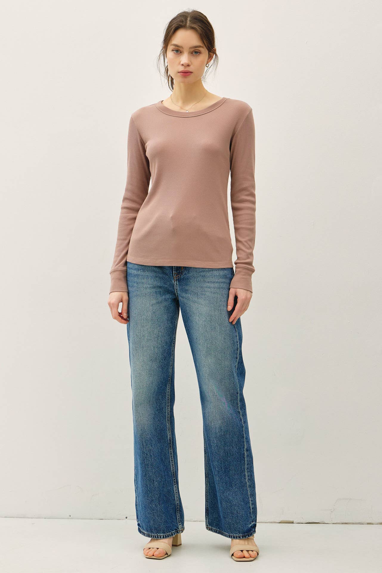 Basic Babe Ribbed Longsleeve