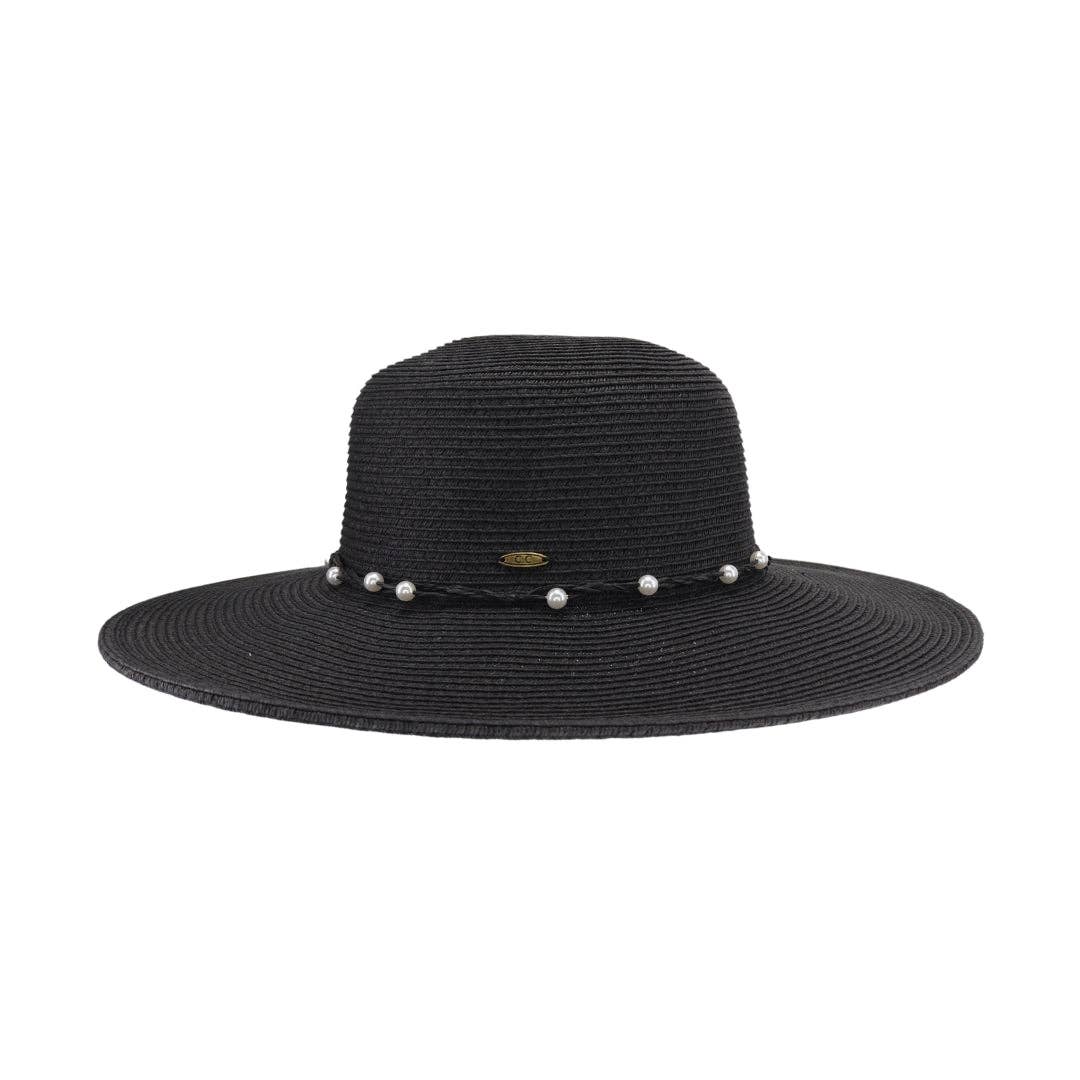 Pearl Banded Sunhat