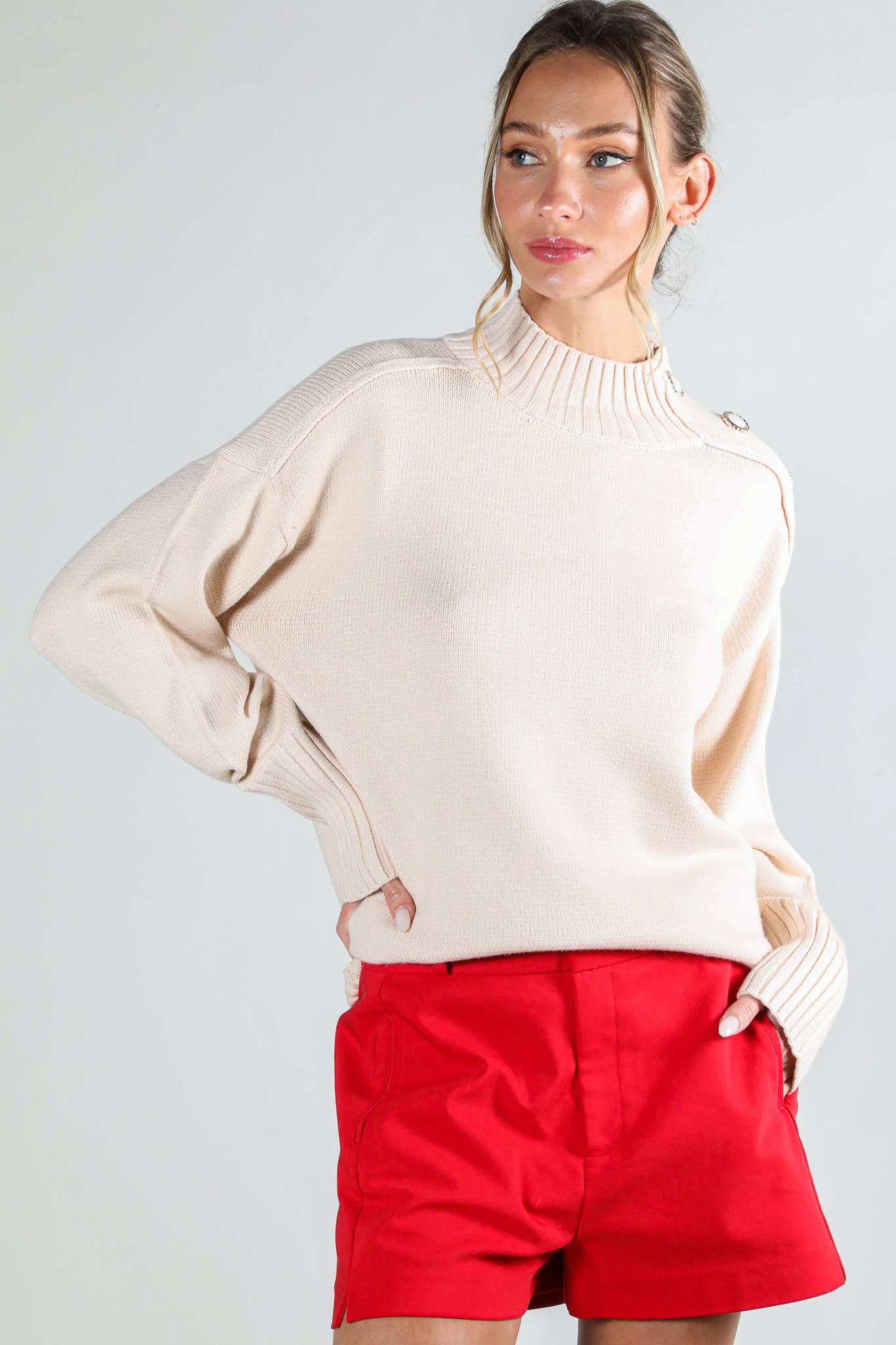 Button me Up Sweater