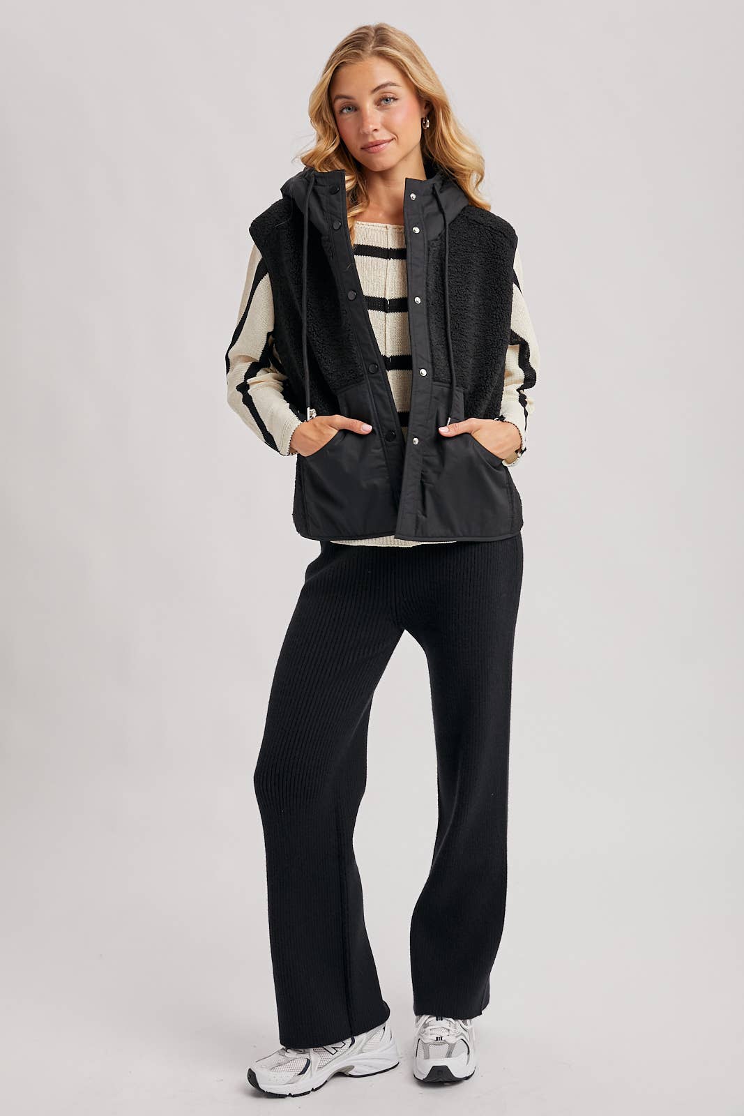 Hit the Slopes Sherpa Vest