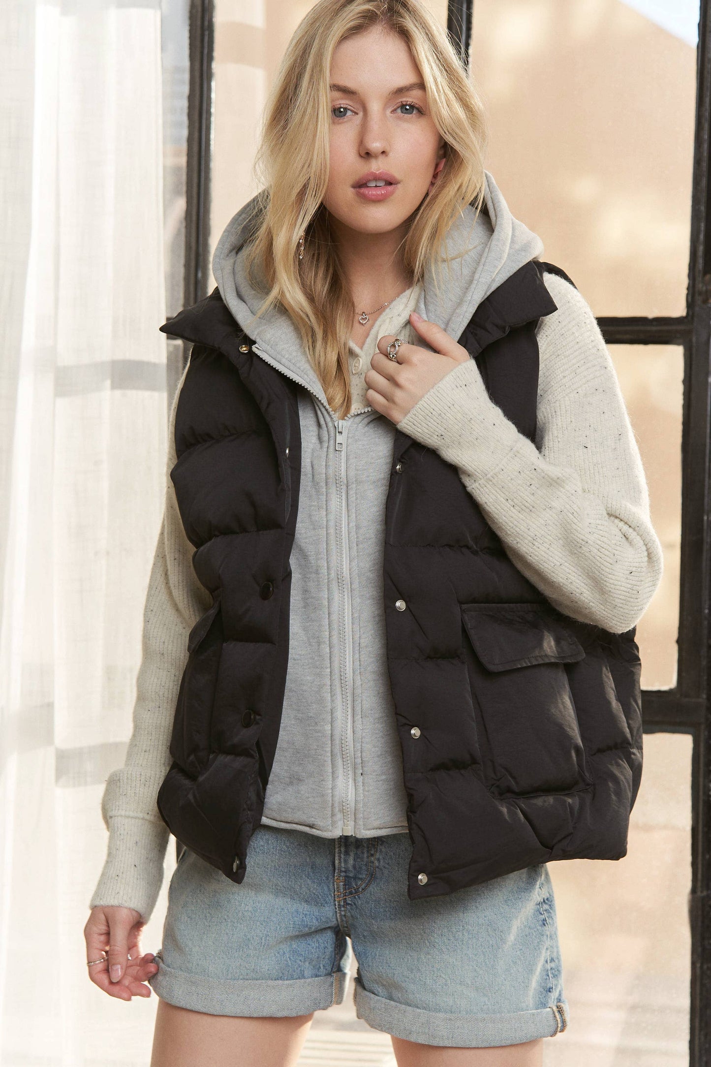 Warm Winter Wishes Hooded Vest