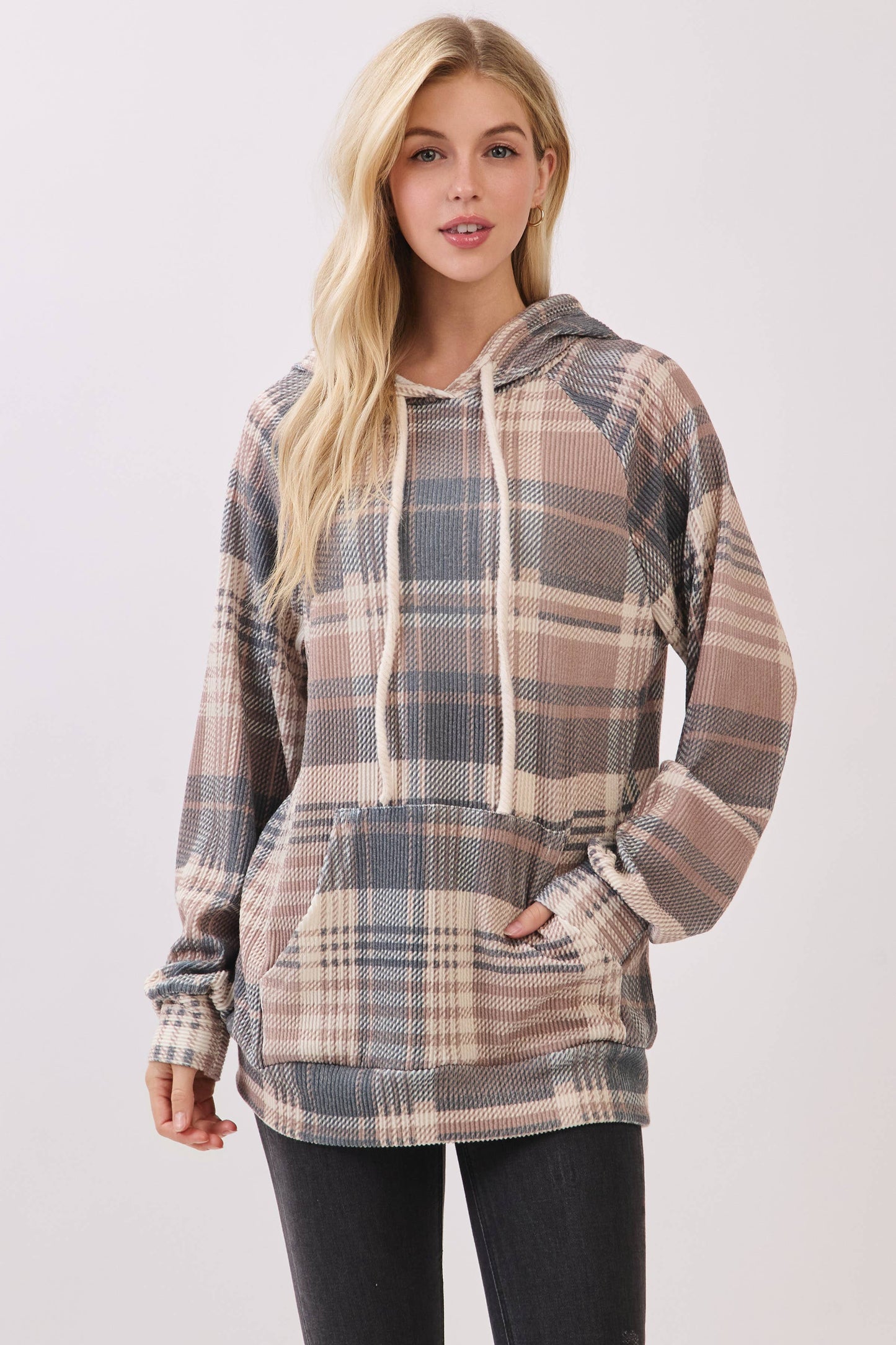 Pretty in Plaid Pullover