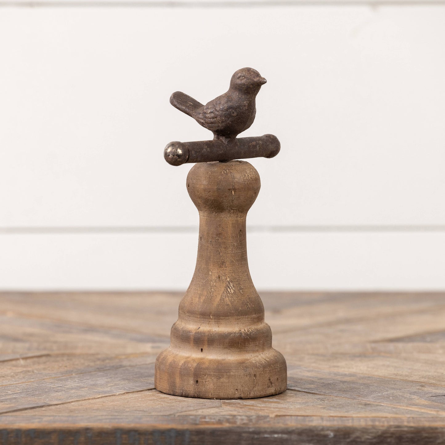 Wood Base PERCHING BIRD